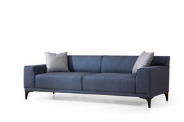 Atelier Del Sofa Petra 3 - Sofá de 3 Plazas Azul